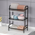 3 Tier Dish Drying Rack with Drainboard