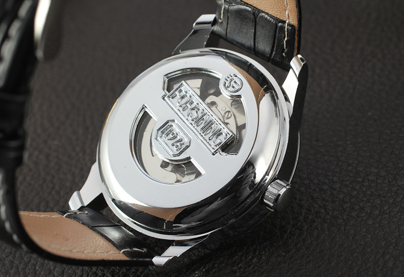 Leather Strap Automatic custom watch manufacturer