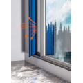 Doppelte Inneneröffnungs-Mikroventilationsfenster