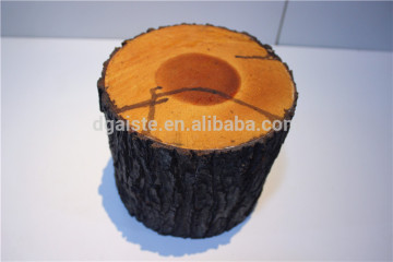 Home and outdoor garden table wedding christmas decoration 10cm to 500cm Height artificial with bark Tree Stumps E06 0101