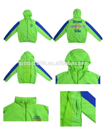 Fashion Spring Women's Windbreaker Jacket With Hood