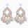 Boucles d&#39;oreilles en rotin bohème gland pour femmes bijoux Boho légers à la main tissage géométrique longue boucle d&#39;oreilles déclaration