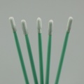 TX743 Green PP Stick Uyumlu Temiz Oda Polyester Swab