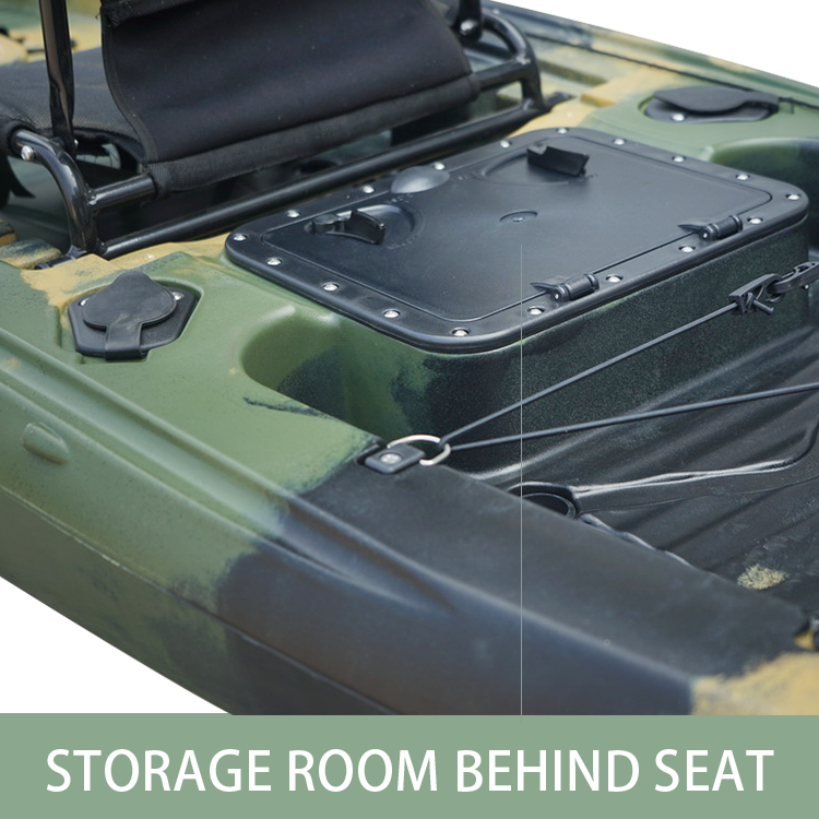 13ft Fishing Kayak with Foot Pedal System