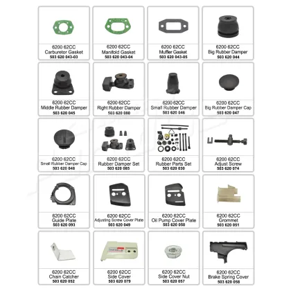 62CC 6200 Chainsaw Crankshaft Assembly and Zenoah G6200 Chain Saw Parts Replacement