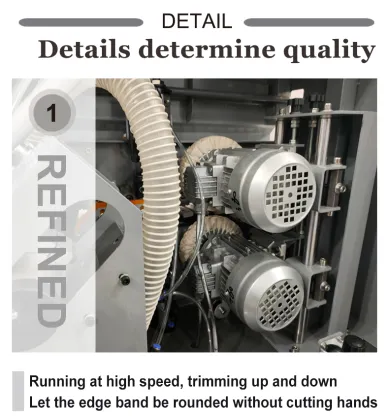 SCM Edge Bander 7 Functions Fully Automatic Edge Banding Machine for Woodworking