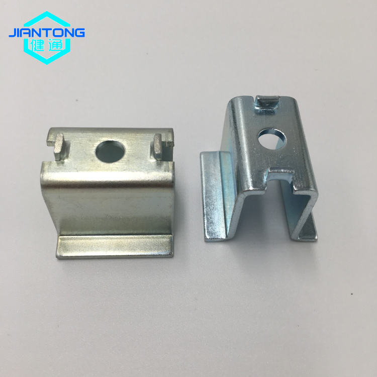 custom carbon steel stamped brackets with zinc plating