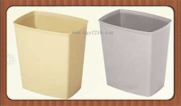 Small High Quality Square Office Plastic Trash Bin for Sale