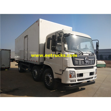 Camions-boîtes de réfrigérateur Dongfeng de 10 tonnes