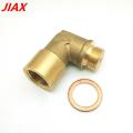 Brass 90 Degree Angled oxygen Sensor adapter