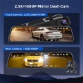 10inch Full HD καθρέφτη Dash Cam Cam Camper
