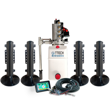 Travel Trailers Equipped with Self-Electric Automatic Leveling Jacks: Enhancing Your Camping Experience