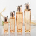 Clear glass Hexagon cosmetic Spray Bottle and jar