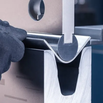 Fabmax Brand Radius Punch Press Brake Tooling: Punch, Die, and Upper Tooling