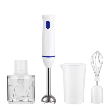 Professional Kitchen Multi-functional Immersion Blender Set with 300W/600W Motor and Two Speed Control