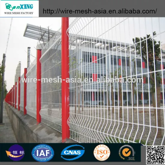 hight quality/green wire mesh fence/pvc coated fence netting /beautiful grid wire mesh fence