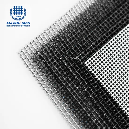 316 Marine Grade Stainless Steel Security Mesh Powder Coated Screen