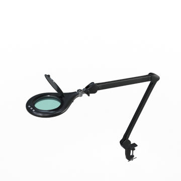 High-Quality Foldable Dimmable LED Desk Lamp with Magnifying Glass for Precise Work