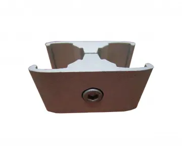 Parallel Aluminum Joint Aluminum Bracket Pipe Connector For Karakuri System
