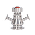 High Quality Dia.8 Sterile Double Port Sampling Valve