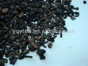 Snail shape black tea