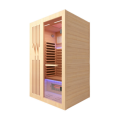 Wood Two Person Infrared Sauna