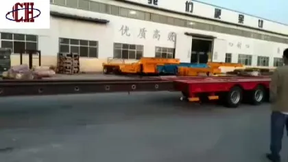 Lowbed  For Train Transport