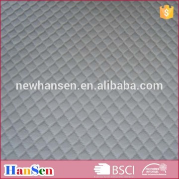 Semi dull nylon spandex waffle design fabric