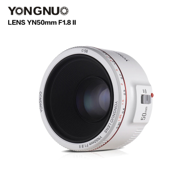 Yongnuo yn50mm f1.8 ii cキヤノンDSLRカメラ用のオートフォーカスプライムレンズ