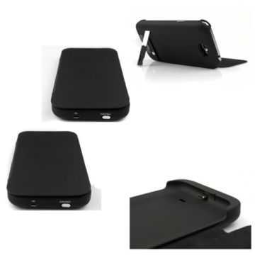 4200mAh Backup Battery Charger Power Flip Cases for Samsung Note2