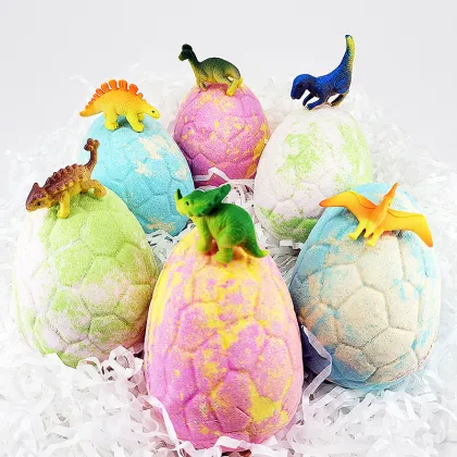 Wholesale Relax Organic Kids Natul Bath Fizzies - Dinosaur Bath Bombs