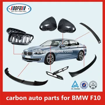 AUTO ACCESSORIES IN CARBON FIBER for BMW F10 FRONT GRILLE BUMPER SPOILER