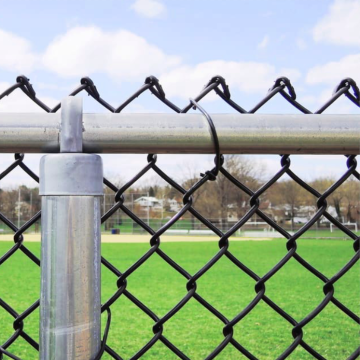 galvanized chain link fence/PVC coated chain link fence