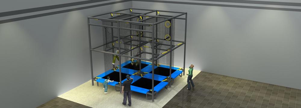 Aeroball Trampoline Playground