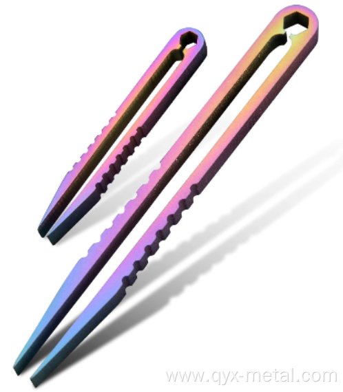 Hot Sale Titanium Alloy Portable Tweezers