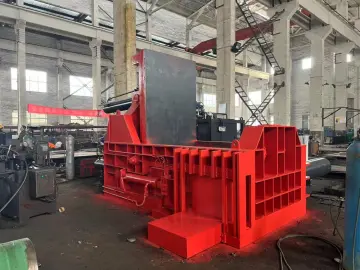 Automatic Metal Scraps Steel Aluminum Copper Shavings Baler