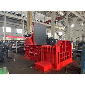 Hydraulic Metal Baler For Oil Drum Filter Scraps