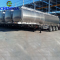 Hot sale Aluminum Alloy Fuel Tanker trailer