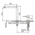 SeaWave 2-Hole Mixer Kitchen