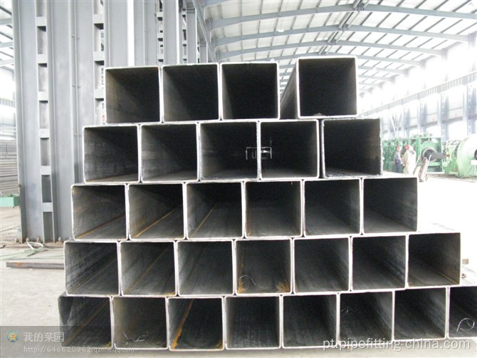 Tubo de aço de secção quadrada ASTM A106 200mm