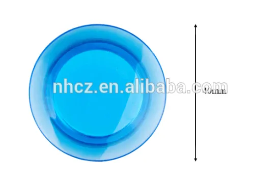 40MM Transparent Colorful Magnet Button