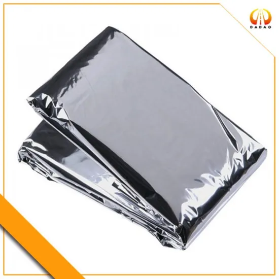 silver emergency blanket for survival kit earthquake