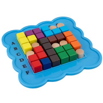 Single and Double Play: Magic Cube Building Blocks - Enhancing Parent-Child Interaction through Traditional Wooden Table Games