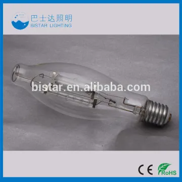 Clear hard glass High Pressure Mercury Lamp 125w 175w 250w 300w 400w 700w