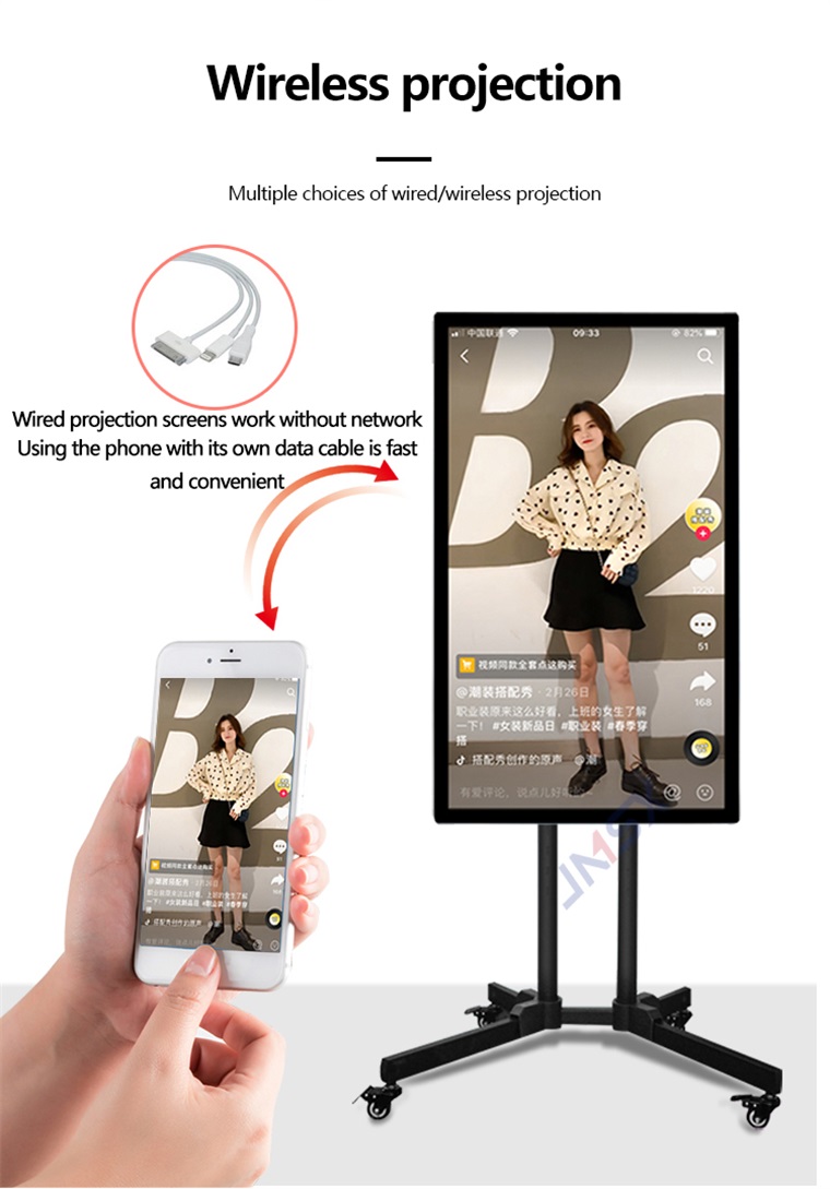 Live Streaming mobile projector