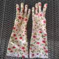 PVC coating household kitchen gloves with Cotton lining