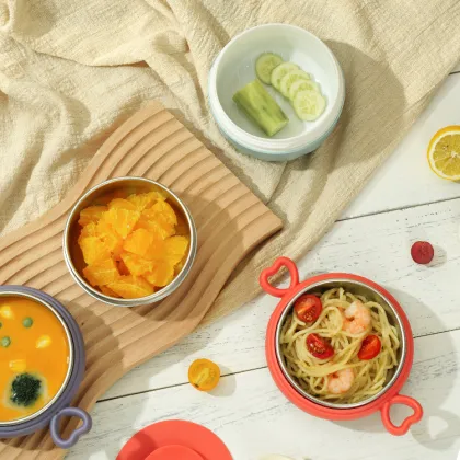 Insulation FoodGrade Unique Brand Design Baby Snack Bowl