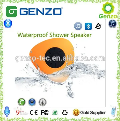 Hot sale Triangle shape Sucking Mini Waterproof Bluetooth Speaker