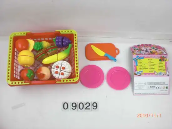 Funny Toy Cutting Fruit Cooking Playset
