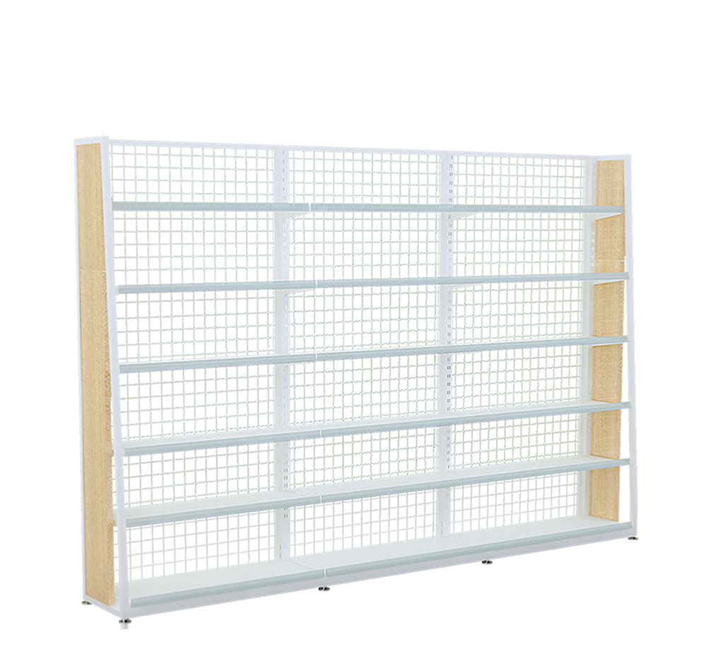 Single Side Steel Wood Rack 